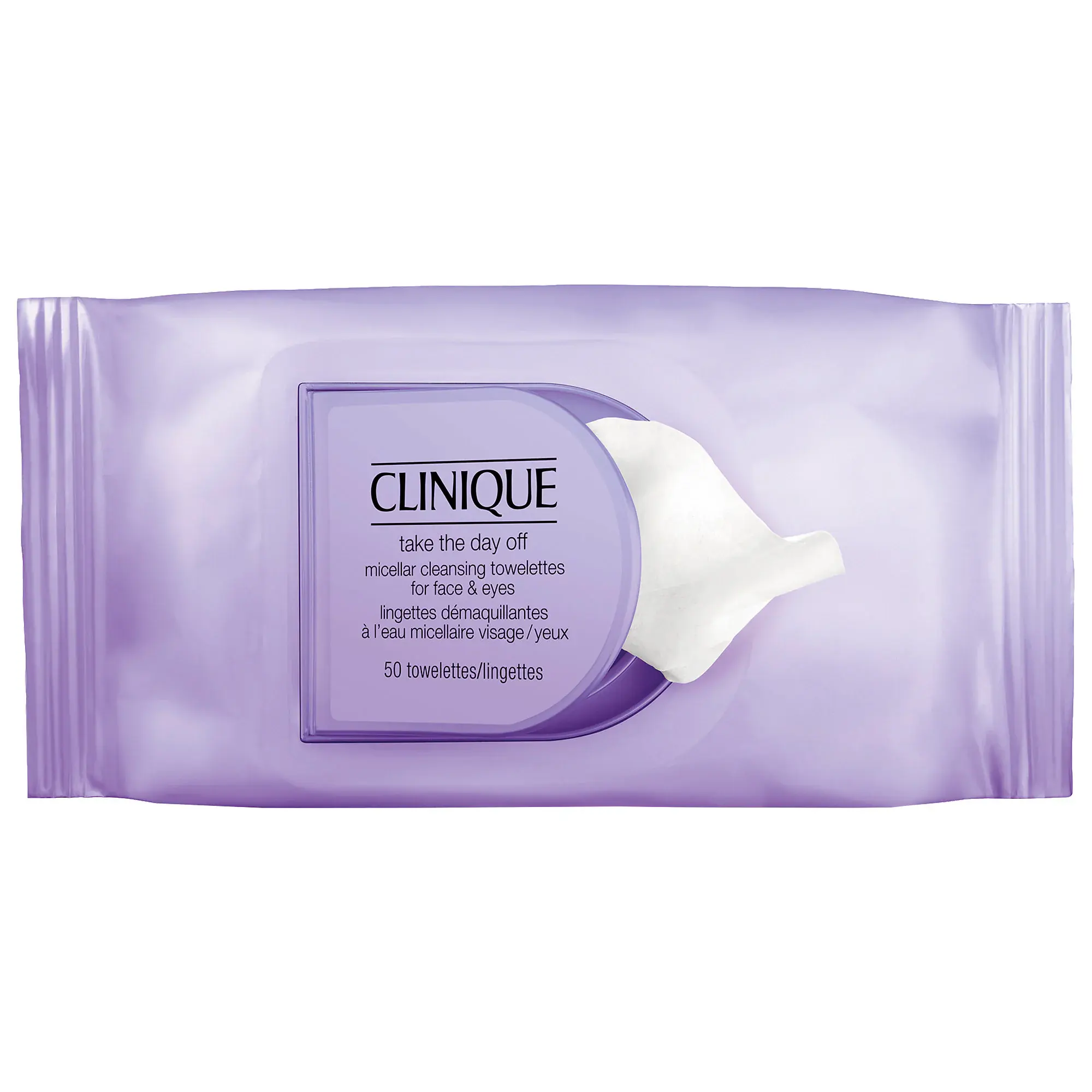 CLINIQUE Take The Day Off™ Micellar Cleansing Makeup Remover Wipes