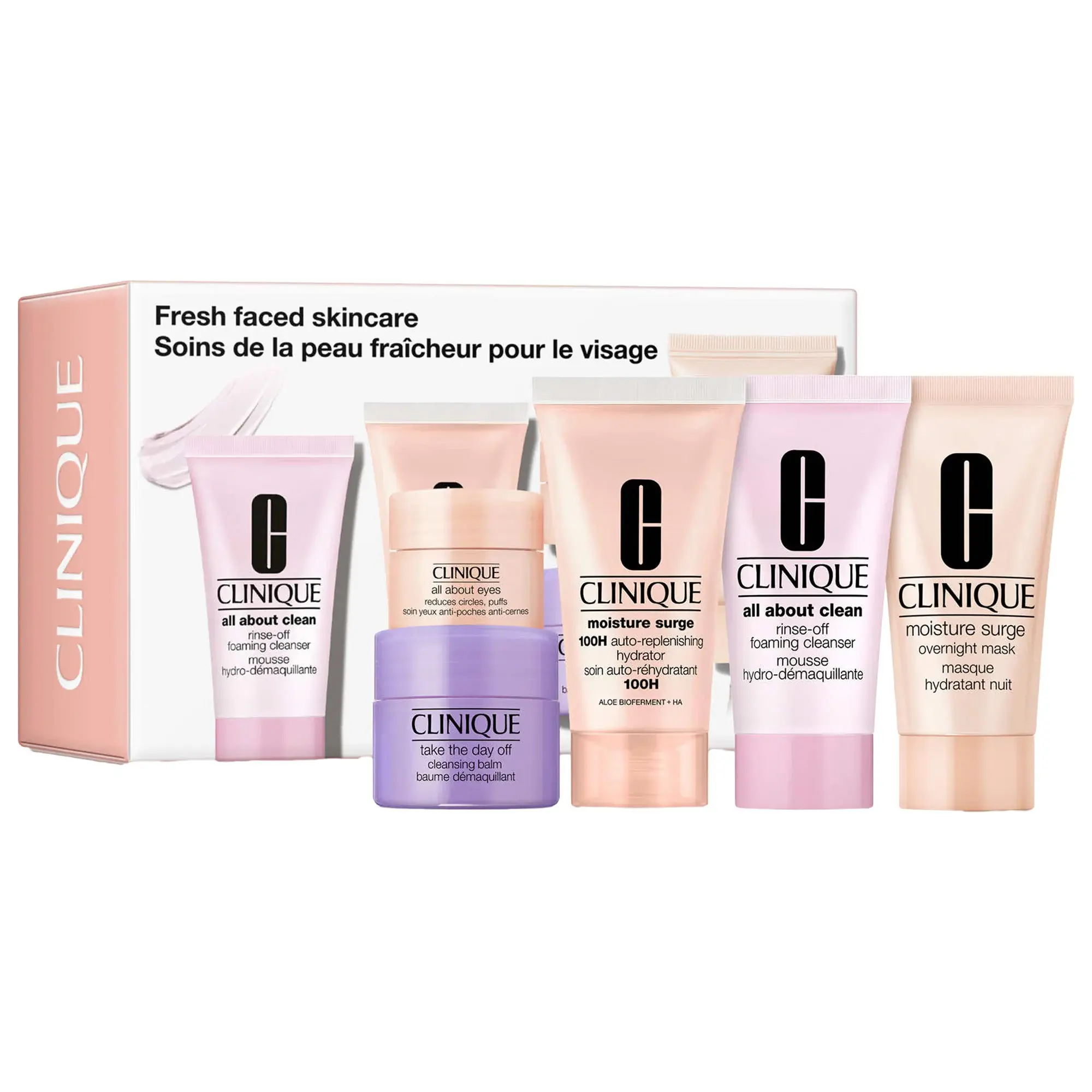 CLINIQUE Exclusive Fresh Faced Skincare Set