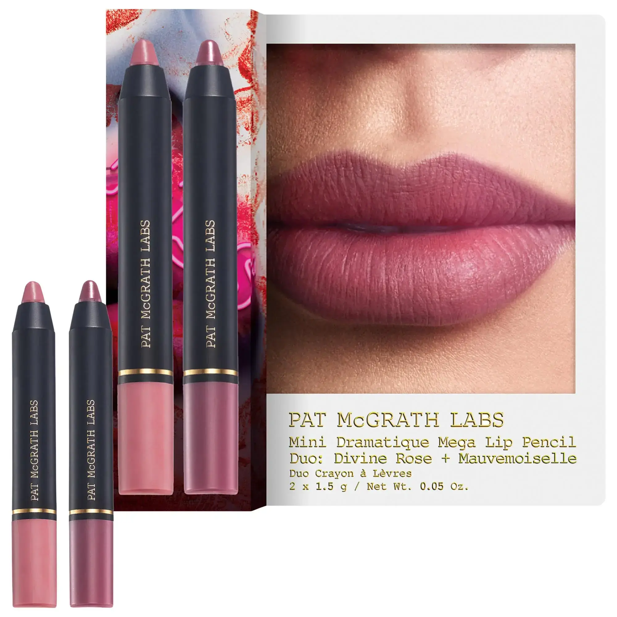 PAT McGRATH LABS Mini Dramatique Mega Lip Pencil Set