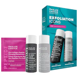 Exfoliation Icons Kit for clear, brighter looking skin
