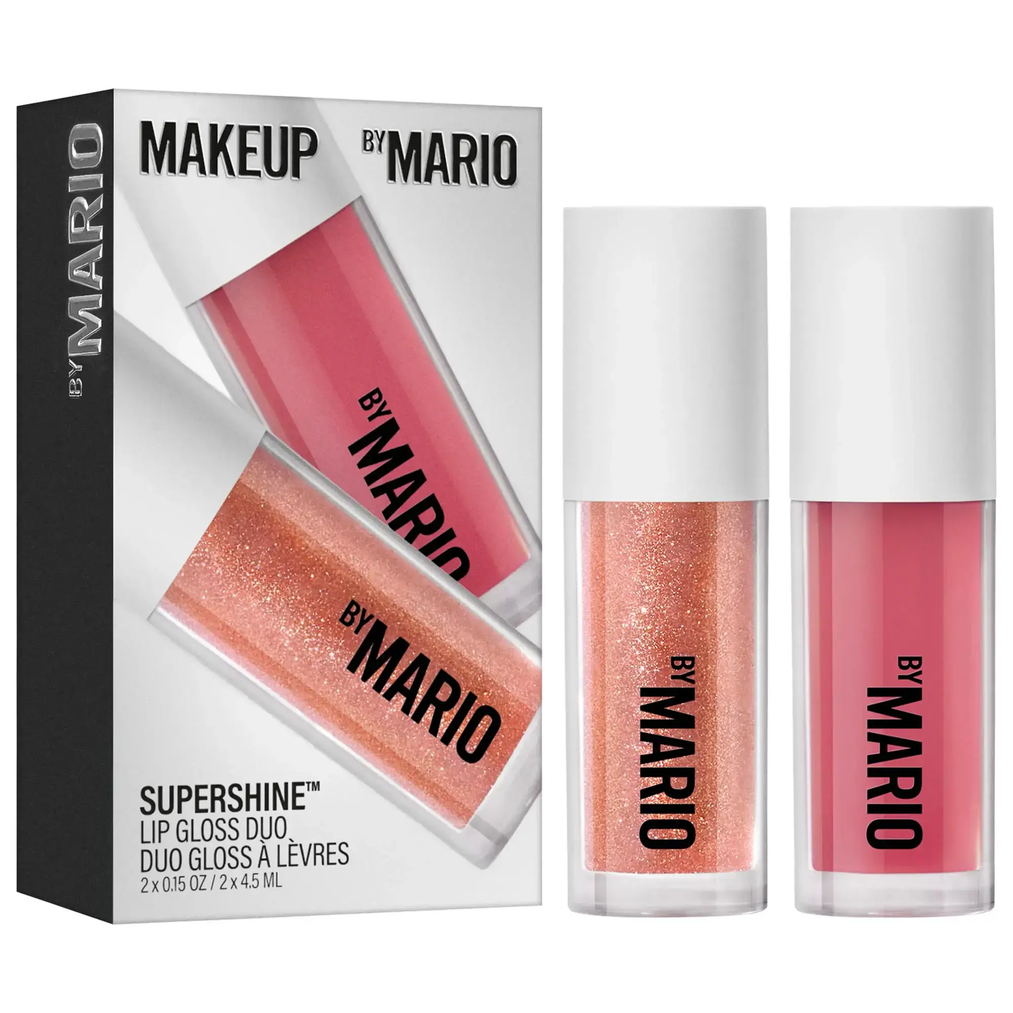 MAKEUP BY MARIO Hydrating SuperShine Lip Gloss Duo Set