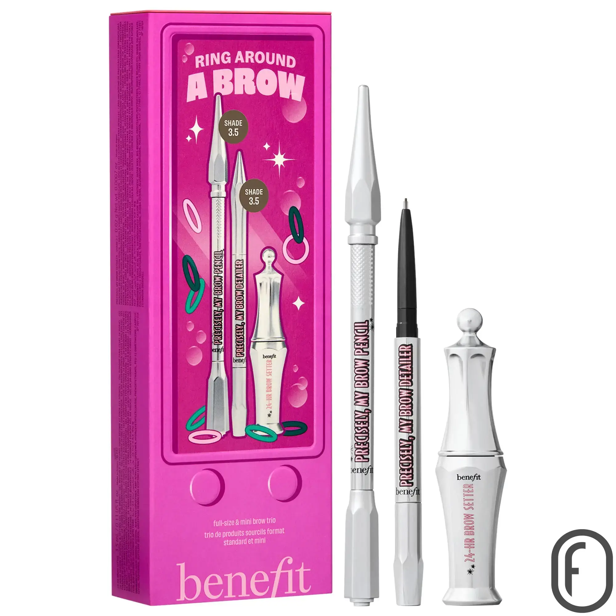 Benefit Cosmetics Ring Around A Brow Eyebrow Trio Gift Set